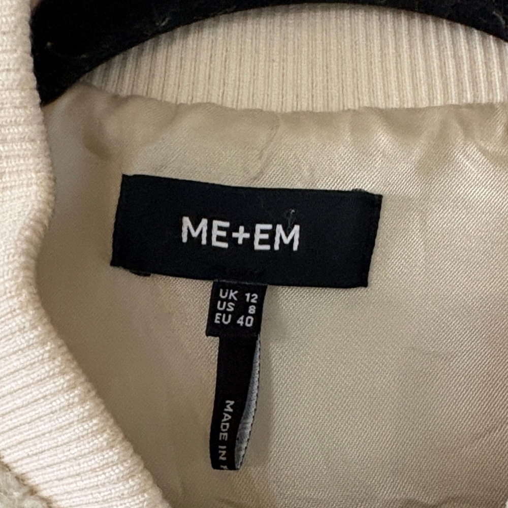 ME+EM Cream Boucle'Swing Jacket - Picture 6 of 12